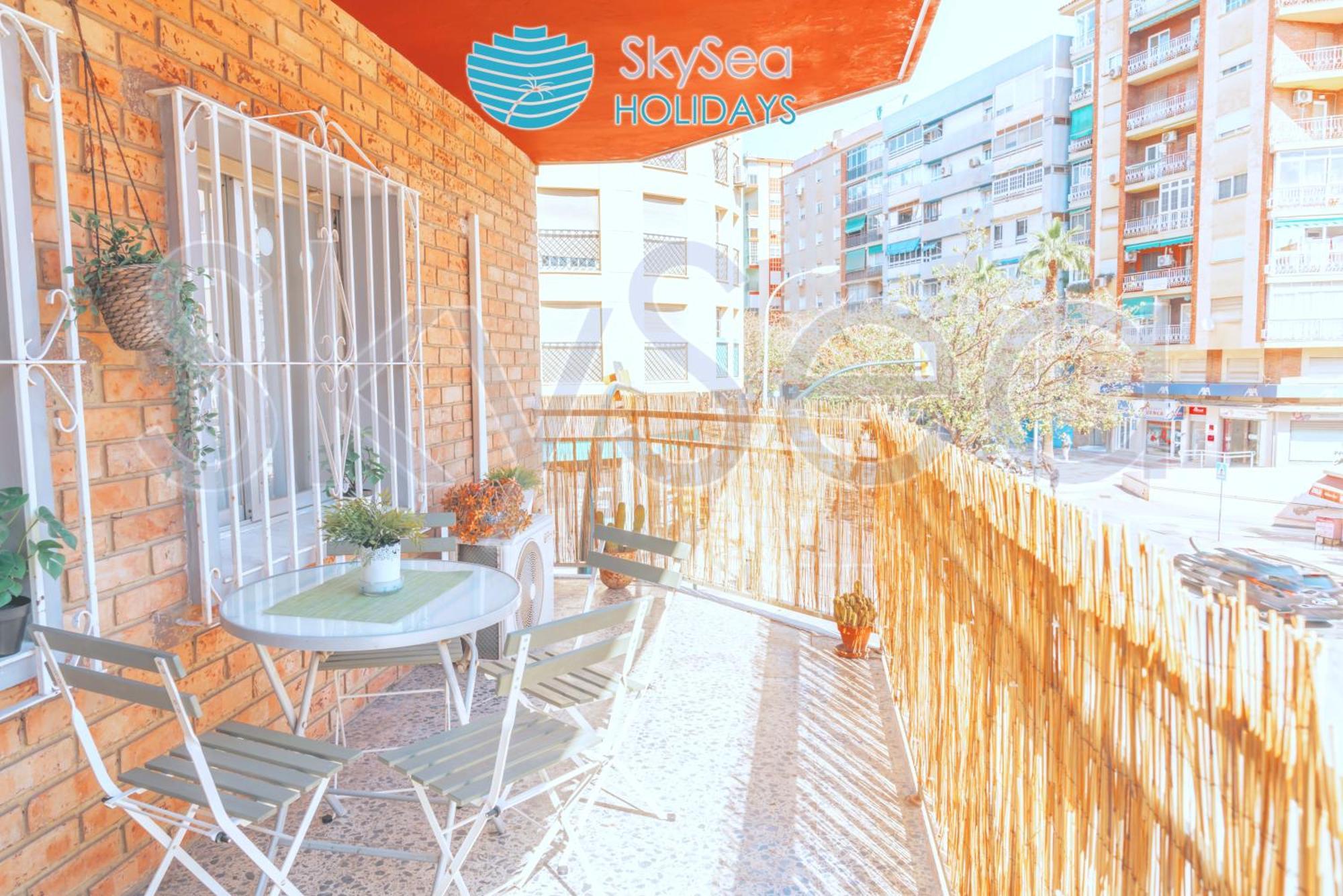 Skysea Holidays Malaga Bailen Apartment Bagian luar foto